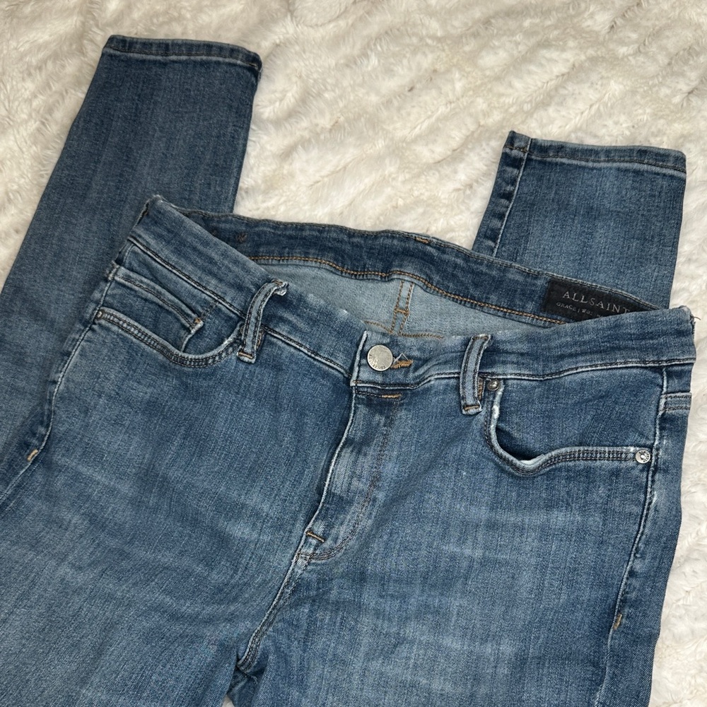 All Saints Women's Denim Skinny Jeans